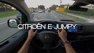 POV Drive  Citroën eJumpy Cargo 2023 [upl. by Athey58]