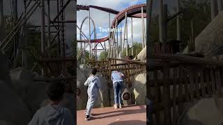 Raw footage of Toutatis ParcAsterixTV rollercoaster coaster themepark toutatis [upl. by Assirram]