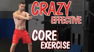 Could This Be the SAFEST amp Most Effective Core Exercise AntiRotational Pallof Press [upl. by Trevor]