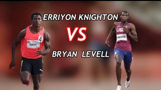 EPIC SHOWDOWN  ERRIYON KNIGHTON VS BRYAN LEVELL  MENS 200M  HOLLOWAY PRO CLASSIC 2024 [upl. by Donoghue]