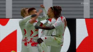 231 YUSSUF POULSEN GOALS l RB LEIPZIG VS BOHEMIAN FC l FIFA 23 [upl. by Akimit841]