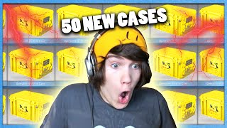 OPENING 50 WiLD FiRE CASES  NEW CASE  NEW KNIFE  CSGO Case Opening [upl. by Yaned]