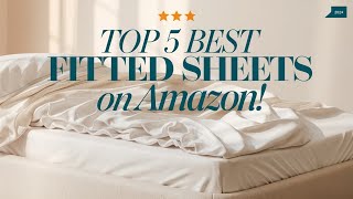 Top 5 Best Fitted Sheets On Amazon Reviews in 2024 [upl. by Kohler]