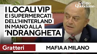 Gratteri quotTutti i locali vip del centro di Milano sono in mano alla ndranghetaquot [upl. by Imiaj796]