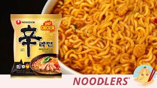 Nongshim Gold Shin Ramyun  Spicy Chicken Korean Ramen Noodles [upl. by Yanehc]