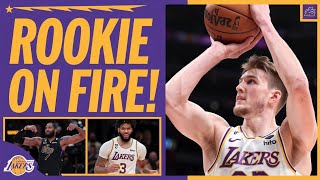 Dalton Knecht Shocks the NBA 35Point Explosion in Lakers Preseason Thriller [upl. by Massimo259]