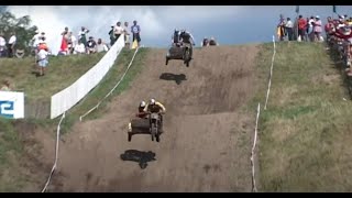 Sidecar motocross Czech GP 2001 Loket 2nd race [upl. by Solita]