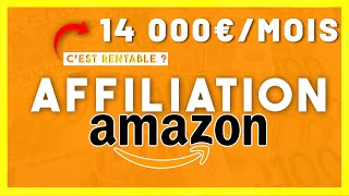 LAffiliation Amazon  Une Source de Revenus Encore Rentable  en 2023 Mes résultats [upl. by Orianna]