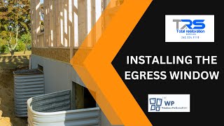 How to Install an Egress Window in Your Basement [upl. by Ynattirb138]