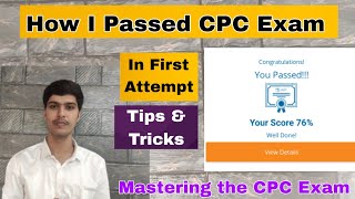 How I Passed the CPC Exam on My First Attempt My Journey Tips amp Resources  Mastering the CPC Exam [upl. by Carolynn]