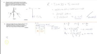 HNC Mechanical Engineering Q1  Applied Maths Exam 2015 [upl. by Alleunam972]