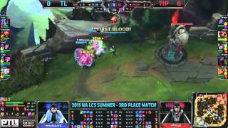 Iwilldominate Gragas Godly Prediction  2015 NA LCS Summer 3rd Place [upl. by Marr]