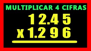 ✅👉 Multiplicaciones de 4 cifras con Punto Decimal [upl. by Eenehs]