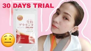 Kissui Pure Placenta Review 30 DAYS KISSUI Pure Placenta  Collagen amp Hyaluronic Acid [upl. by Campbell]