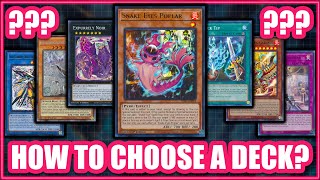 Which Yugioh Deck Is For You  What Deck is Best For a New Player [upl. by Alberta]