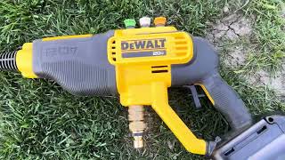 DEWALT Cordless Pressure Washer Power Cleaner REVIEW [upl. by Pelletier982]