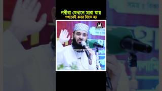 নবীরা যেখানে মারা যায় ওইখানেই কবর দিতে হয়। Mizanur Rahman Azhari shorts waz reels fyp newwaz [upl. by Kaliope]