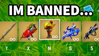 Fortnite But Everyone has BANNED Items [upl. by Manard838]