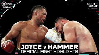 The Juggernaut rolls through Hammer  Joe Joyce v Christian Hammer  Official Fight Highlights [upl. by Adnilam282]