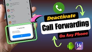 How To Deactivate Call Forwarding From Any Phone  How To Stop Call Forwarding [upl. by Alon498]