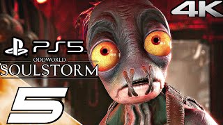 ODDWORLD SOULSTORM PS5 Gameplay Walkthrough Part 5  Necrum amp The Mines 4K 60FPS [upl. by Sivaj]