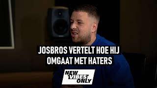 Josbros vertelt hoe hij omgaat met haters [upl. by Bascio420]