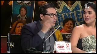 Imitador de Sandro deslumbró con esta presentación [upl. by Maribel]