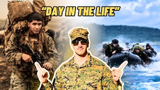 Day In The Life of an INFANTRY MARINE [upl. by Favin895]