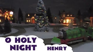 O Holy Night Christmas Thomas The Tank Engine Trackmaster Snow Clearing Henry Toy [upl. by Fusuy]