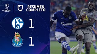 Schalke 04 11 Porto  GOLES Y RESUMEN  UEFA Champions League [upl. by Eintihw]