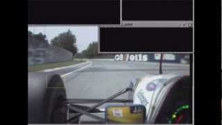 Senna Lap 7 left front tyre analysis [upl. by Trant742]