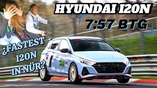 Hyundai I20N Nürburgring 757 BTG 1042024 [upl. by Nogas975]