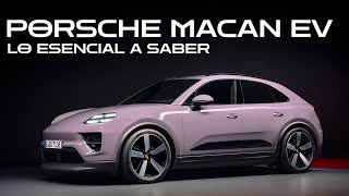 Porsche Macan EV Así es la nueva generación totalmente eléctrica de la Macan [upl. by Tony946]