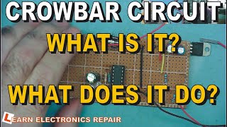 All You Need To KNOW About CROWBAR Circuits To FIX Stuff How crowbar circuit works tutorial [upl. by Remos]