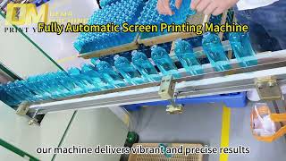 DM 200 Fully Automatic Screen Printing Machine [upl. by Auqenehs]