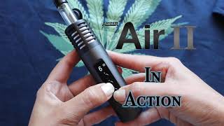 Arizer Air II  In Action [upl. by Nevet]