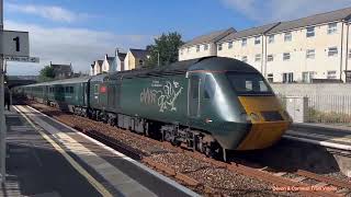 The Welshman powers through Keyham Station  290624 [upl. by Boyes197]