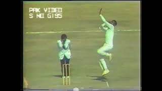 Pakistan vs West Indies 5th ODI 1986  Hyderabad Highlights [upl. by Matthei]