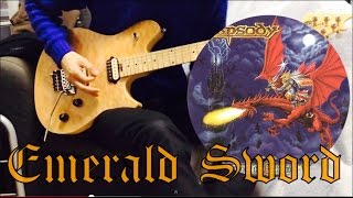 Rhapsody of Fire 「Emerald Sword」を弾いてみた [upl. by Hummel373]