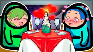 We Went On OUR FIRST DATE In AMONG US AS IMPOSTOR COUPLE Jeffo amp Jaci Among Us Funny Moments [upl. by Arsuy]