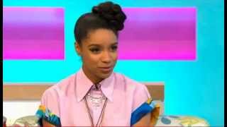 Lianne La Havas Interview Sunday Brunch 15th July 2012 [upl. by Helbona]