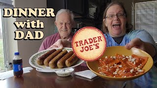 Trader Joes Spicy Jalapeno Chicken Sausage and Pumpkin Ravioli Review foodreview traderjoes [upl. by Eihpos]