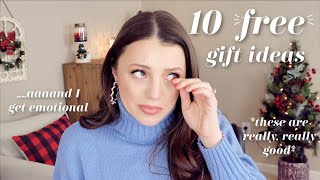 10 Best FREE Gift Ideas  I literally looked through thousands to find the BEST ones [upl. by Orsino]