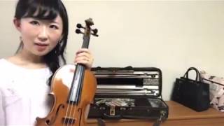 【What’s in my violin case】バイオリンケースと中身の紹介 [upl. by Darbie]