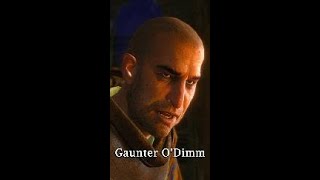 Great Voice Acting  Gaunter ODimm first meeting with Geralt Of Rivia  The Witcher 3 Gameplay [upl. by Araf]