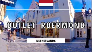 walking tour in Designer Outlet Roermond Netherlands 🇳🇱 4k [upl. by Ainocal]