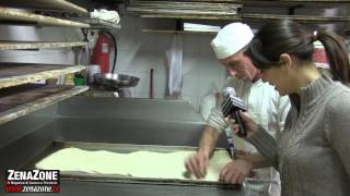 Voglia di Pane  Panificio Macrì a Genova Boccadasse  Preparazione della focaccia genovese [upl. by Rheinlander]