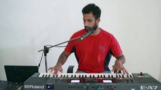 Lowama nidana ratriye සිහින ගෙනවේ keyboard cover [upl. by Haleemak]