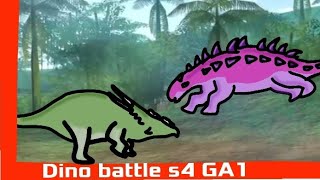 Dino battle s4 GA1 [upl. by Herrington911]