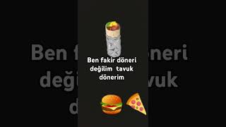 Ben fakir döneei değilim benikeşfet tavukdöner kesfet döner [upl. by Adnorhs]